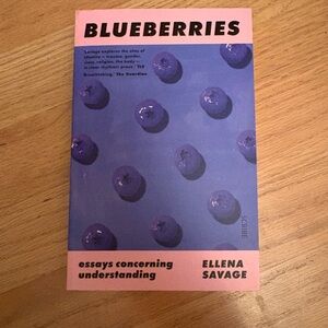 Blue and Pink 'Blueberries' Book by Ellena Savage